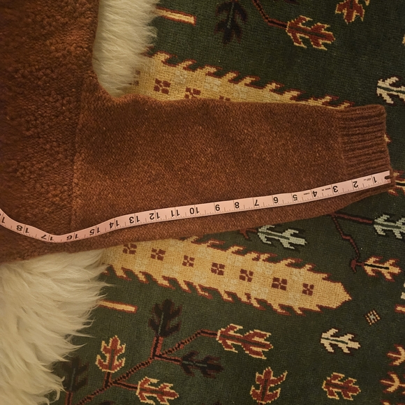 Triangle Tuck Cardigan In Bracken - Picture 12 of 12